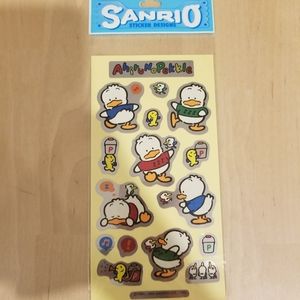 Vintage sanrio ahiru no pekkle mylar sticker